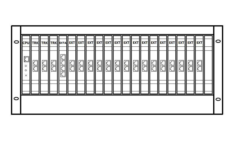 国威电话交换机WS848-5E